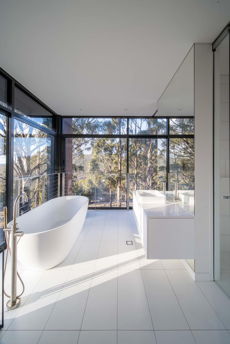 House Itas, above Snug, Snug, Tasmania, Australia, photo 3 of 10