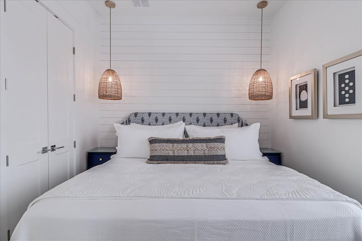 Suite principal tamaño king, segundo piso. 