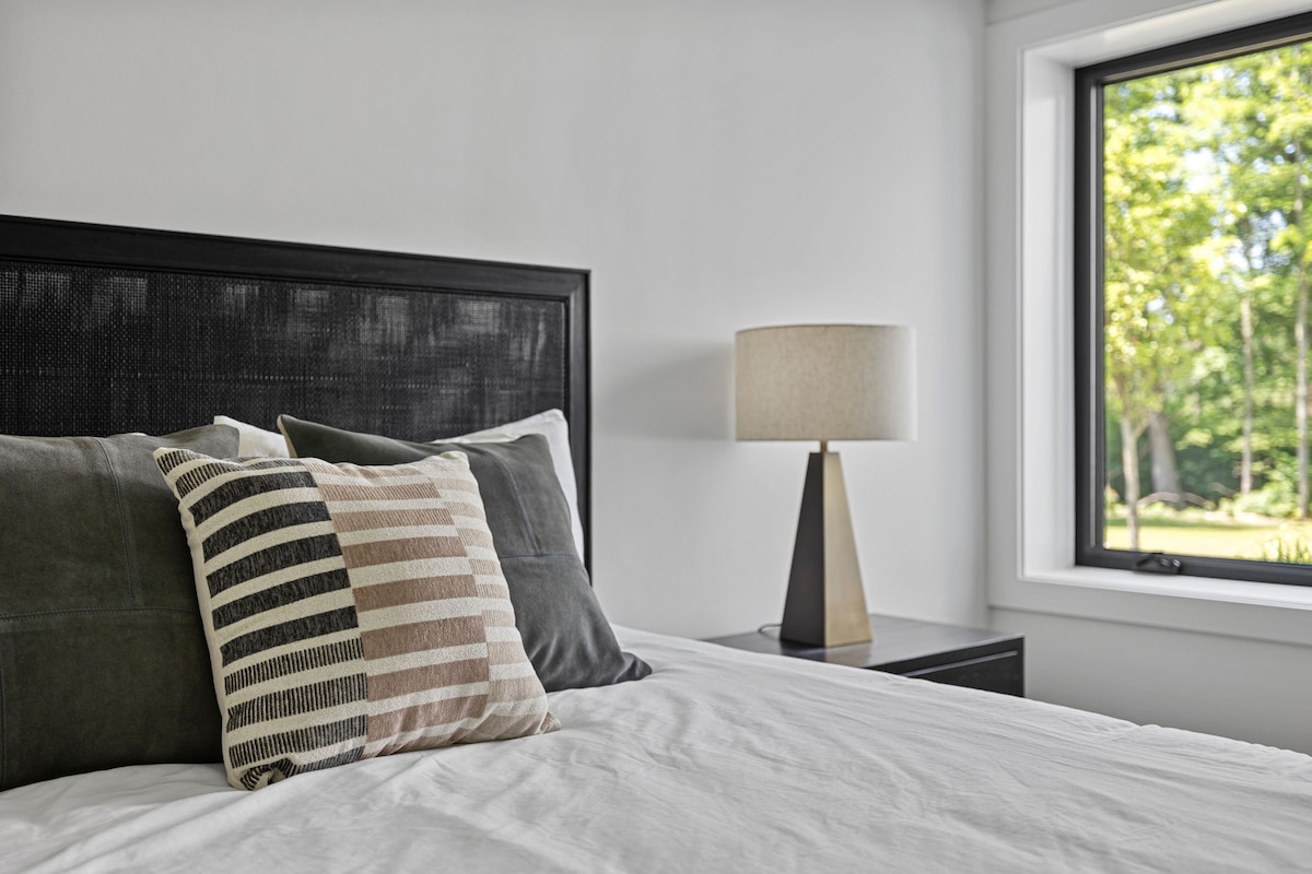 Snuggled up in my comfy bed with the soft glow of the lamp, feeling like a little sleepy bear.