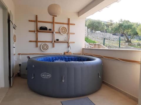 A-23432-a Two bedroom apartment with terrace Sveti