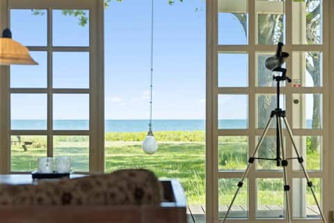 Togetherness, coziness & magical Great Belt view