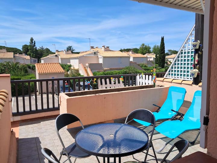 St Cyprien Grande Terrasse à Quelques Pas De La Pl - Saint-Cyprien