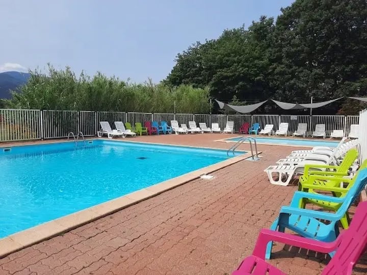 Zecamping 3* Mobil Home 26m² Piscine - La Jonquera