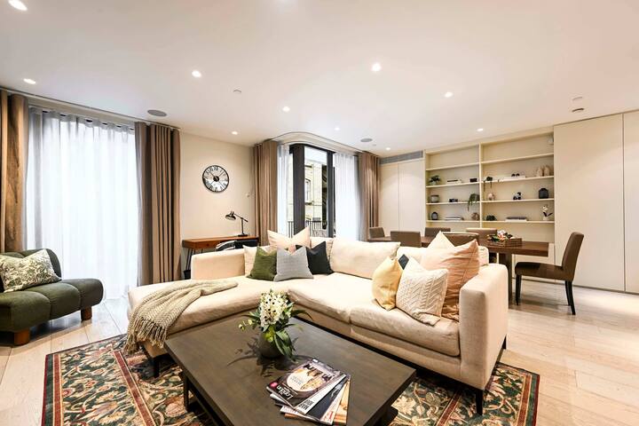 Luxe 3BR/4BA Home w/ Air Con Games 5min Selfridges