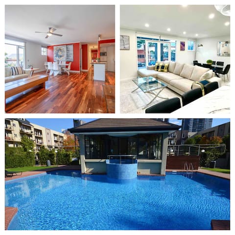 Two Apts. in Garden Complex near Casino, MCEC, MCG