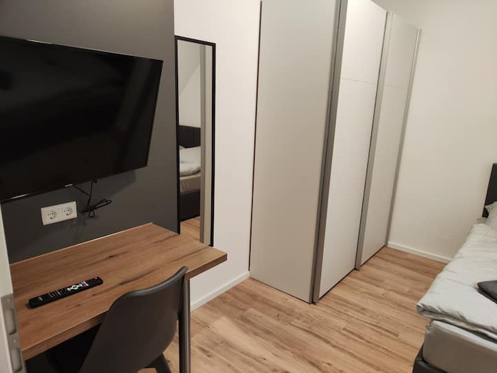 Apartment with kitchen and bathroom