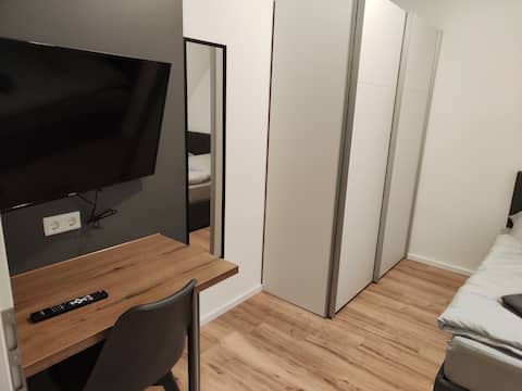 Apartment with kitchen and bathroom