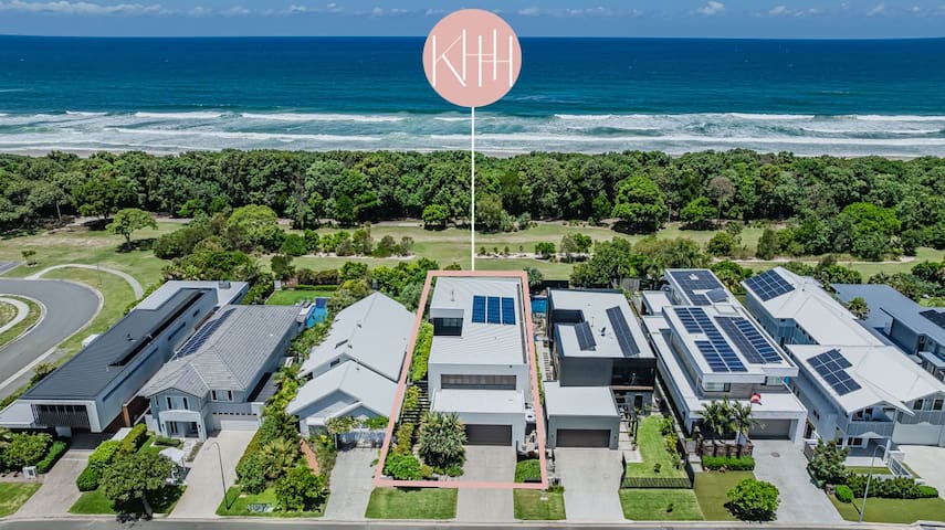 Oceans Echo- Opulent Beachfront home