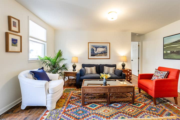 Walkable Dog-friendly Eastport Apt W Yard, Parking - Annapolis, MD