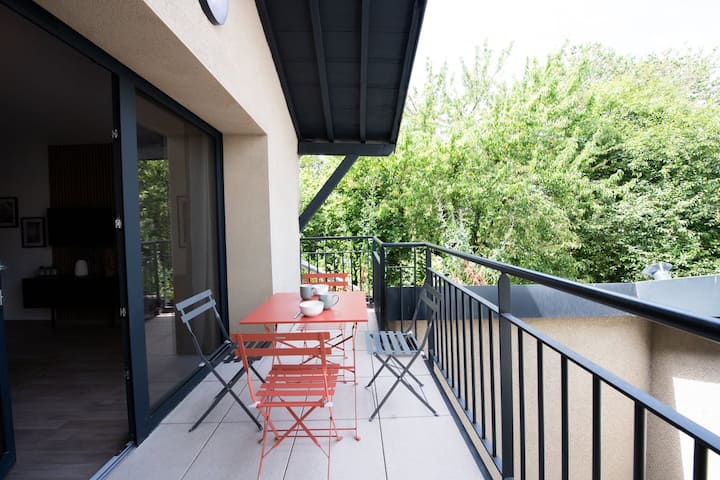Suite Kella 2 - Tassin - Beau Studio Avec Balcon - Tassin-la-Demi-Lune