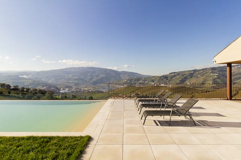 Douro Valley Luxury Home w Vineyard Infinity Pool