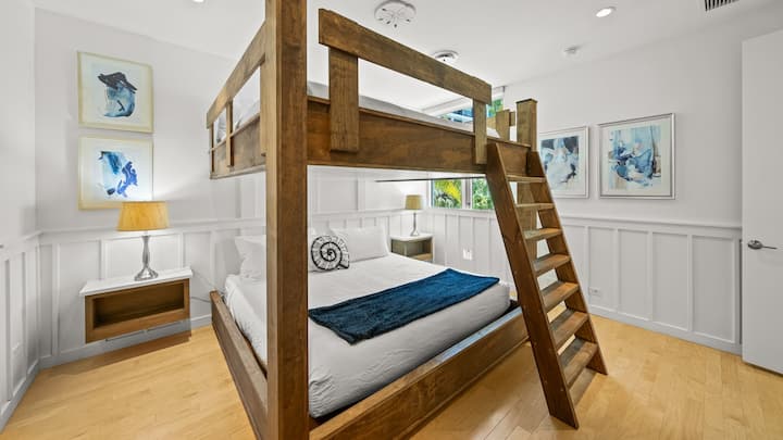 Dormitorio 5 - Literas tamaño king/king - Baño privado