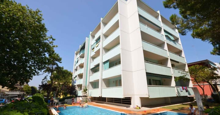 Appartement De Vacances Avec Climatisation Et Balc - Bibione