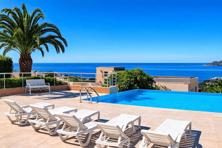 Magnifique Appartement Avec Vue Sur La Mer Et Pisc - Cannes