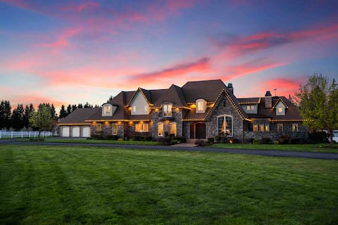 Magnificent Country Chateau w/ Enormous Indoor