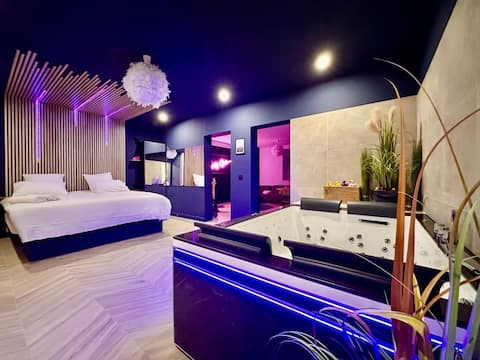 Bubble Pink - Hot tub & Hammam