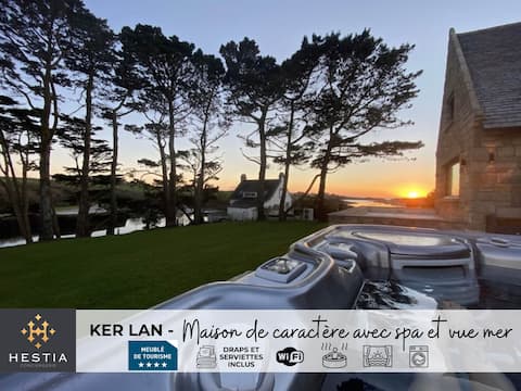 Ker Lan - Character house with Spa and sea view