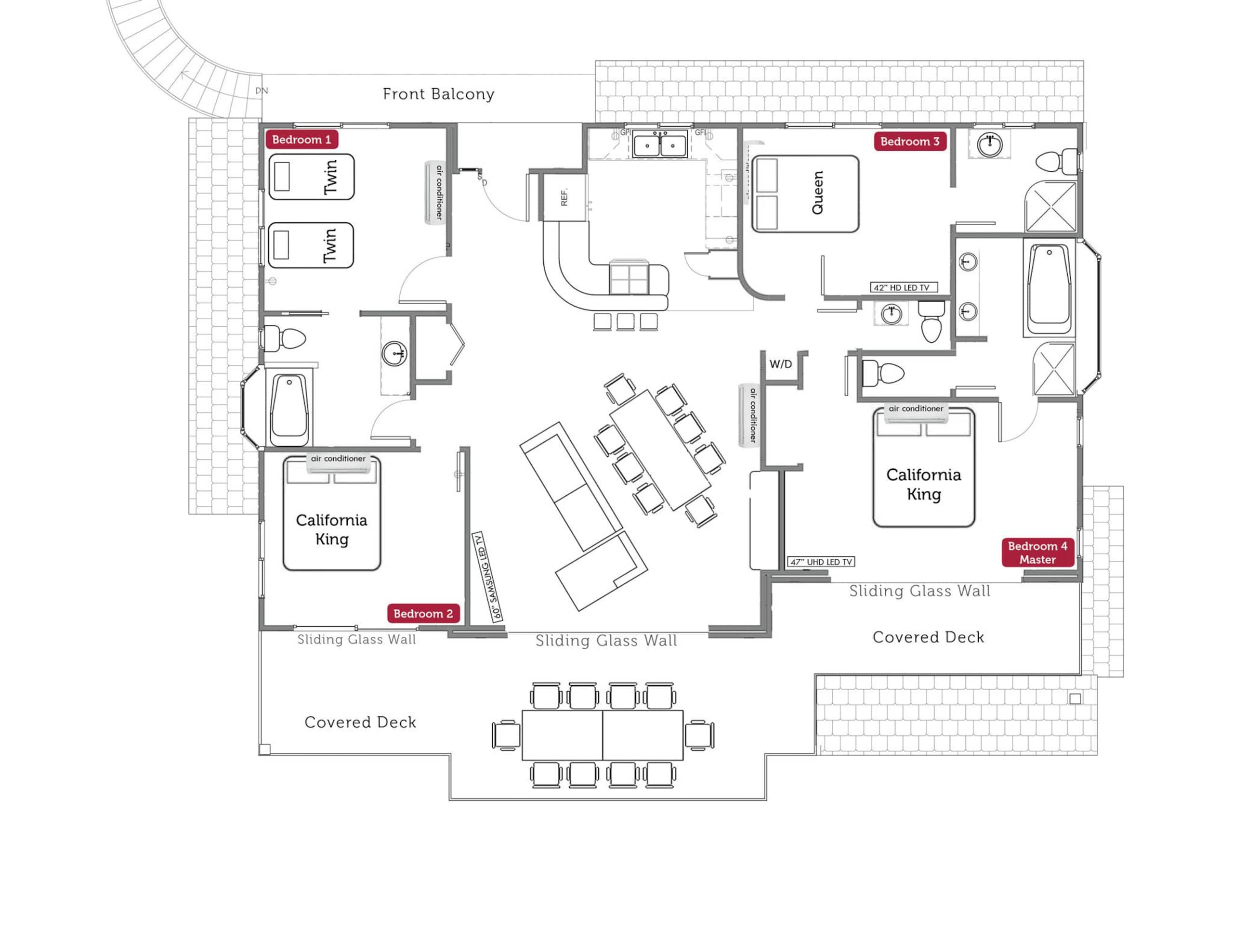 Villa in Kihei · ★4.95 · 8 bedrooms · 9 beds · 6.5 baths - Image 84