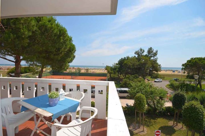 Appartement De Vacances Avec Climatisation Et Balc - Bibione