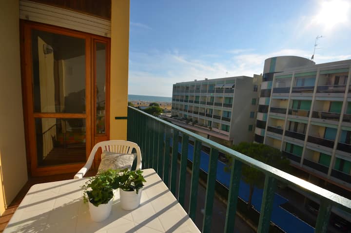 Appartement De Vacances Avec Climatisation Et Balc - Bibione