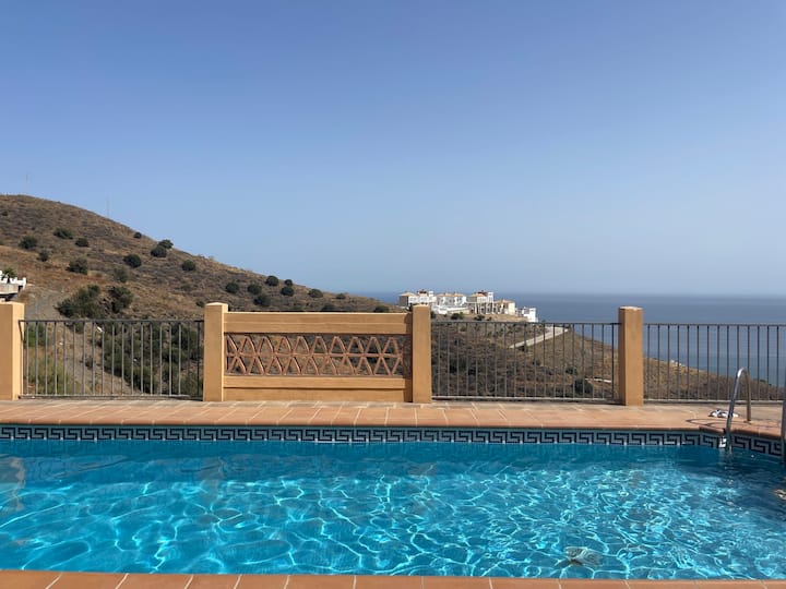 Shr060 Casa Con Vistas Espectaculares Y Piscina - Torrox