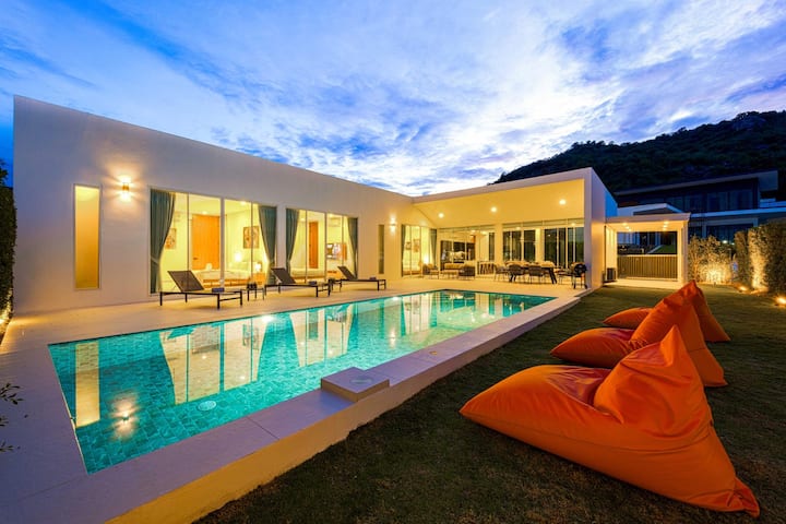 Modern 4 Bed Private Pool Villa (Kh-b6) - Thailand