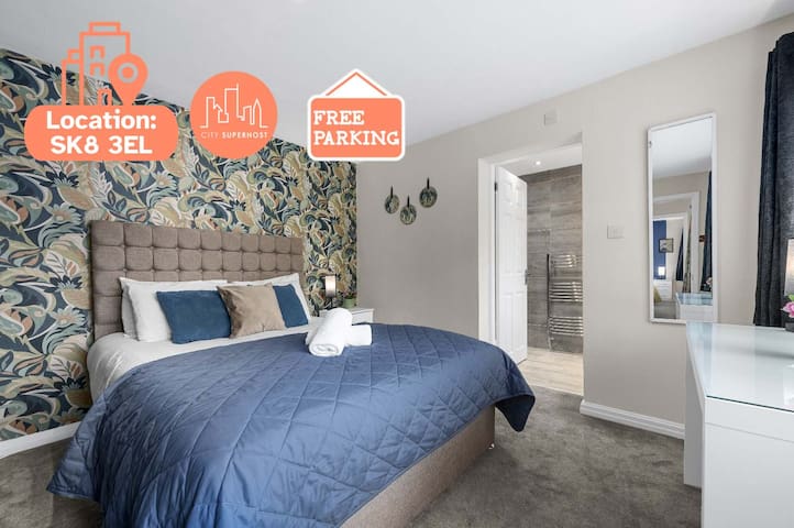 Lovely Greater MCR Family Home by City SuperHost