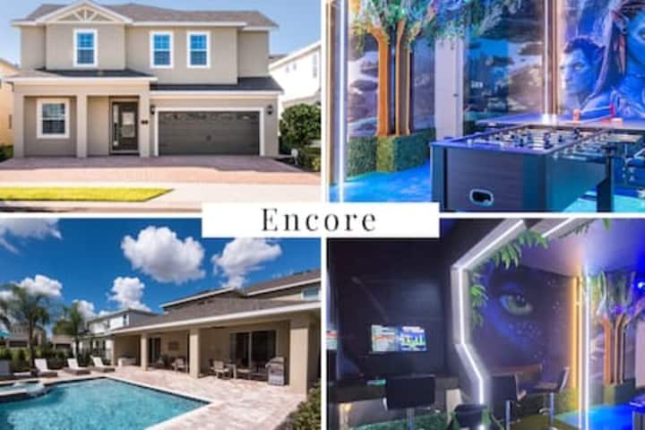 Fabulous Disney Home With Pool And Gaming Room - Celebration, FL