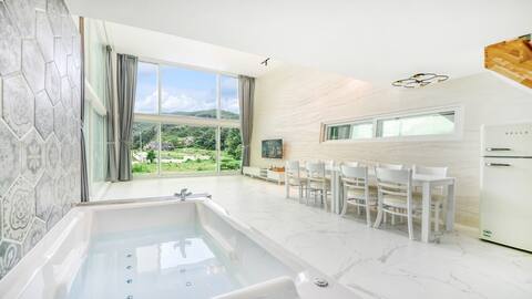 Maldivian-inspired modern interiors