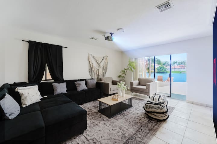 Villa En Bord De Mer | Jeux, Plage, Cinéma Et Spa - Pembroke Pines, FL