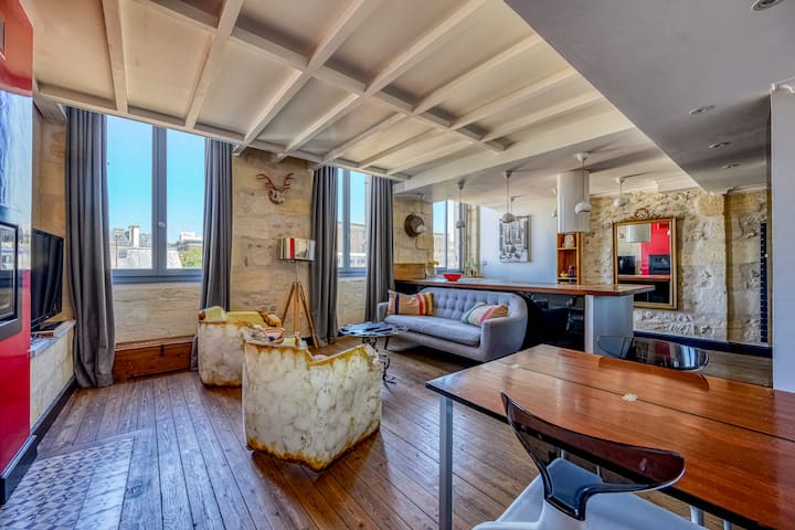 Le charme de l’hyper centre avec parking gratuit