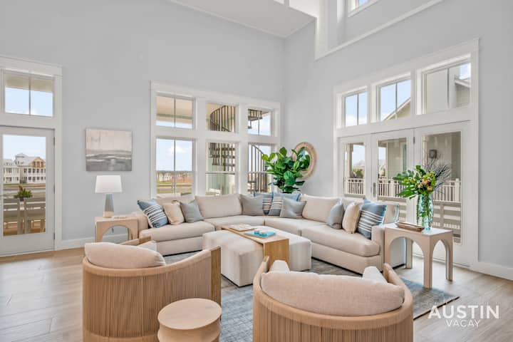 Lakeside Luxury | Exclusive Home At Cinnamon Shore - Port Aransas, TX