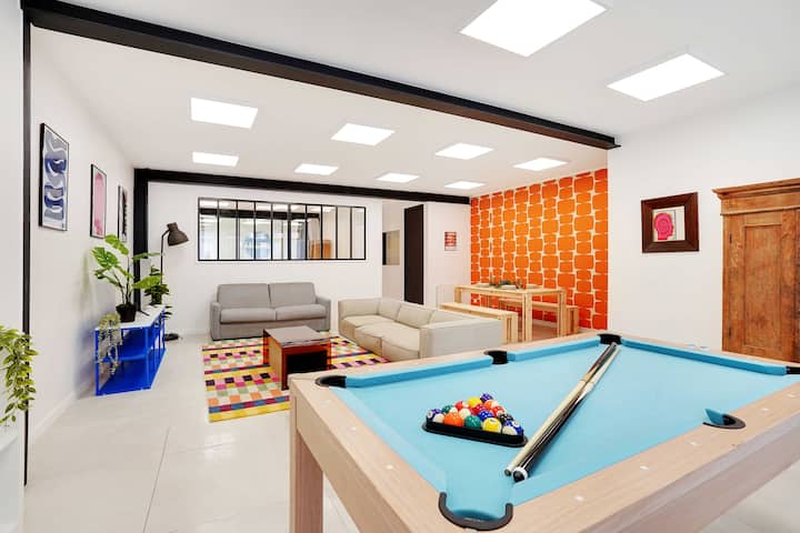 Loft Moderne Et Chic 130 M2- 2br/6p Ménilmontant - V Distrito de París