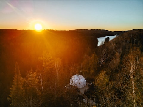 Panoramic view | Private Spa | Hanging Net
