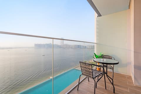Silkhaus Sea View 2BDR | Emaar Beachfront