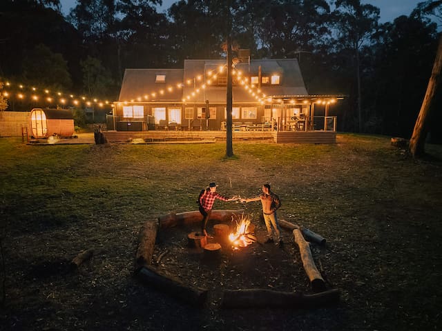 Onyx Retreat Yarra Valley | Spa, Sauna on 13 Acres