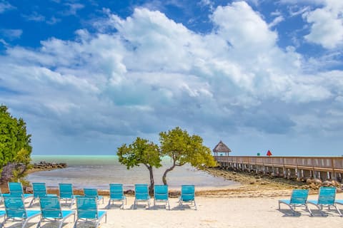 Top Airbnb: Ocean View 2br/2ba w/pool, bar, gym + dockage 28ft in Tavernier