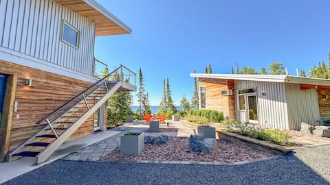 Sunrise Shores on Lake Superior near Grand