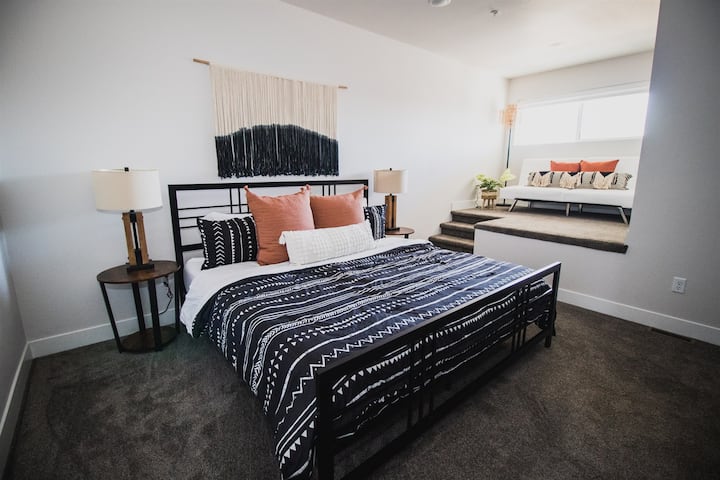 Chambre principale 2 avec futon