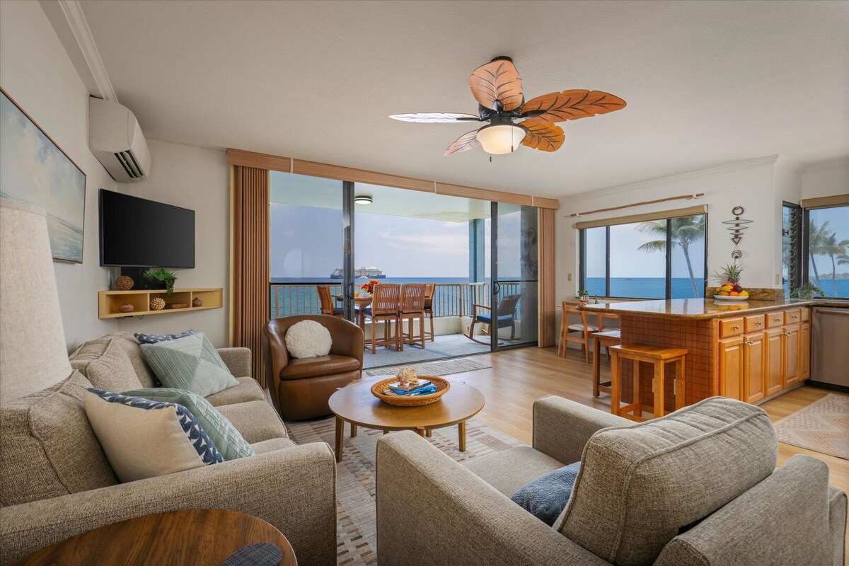 Kona Reef A27 - Right on top of the Pacific Ocean - Condominiums