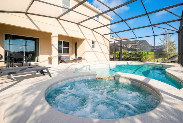 Luxury 12br Villa With Private Pool Near Disney