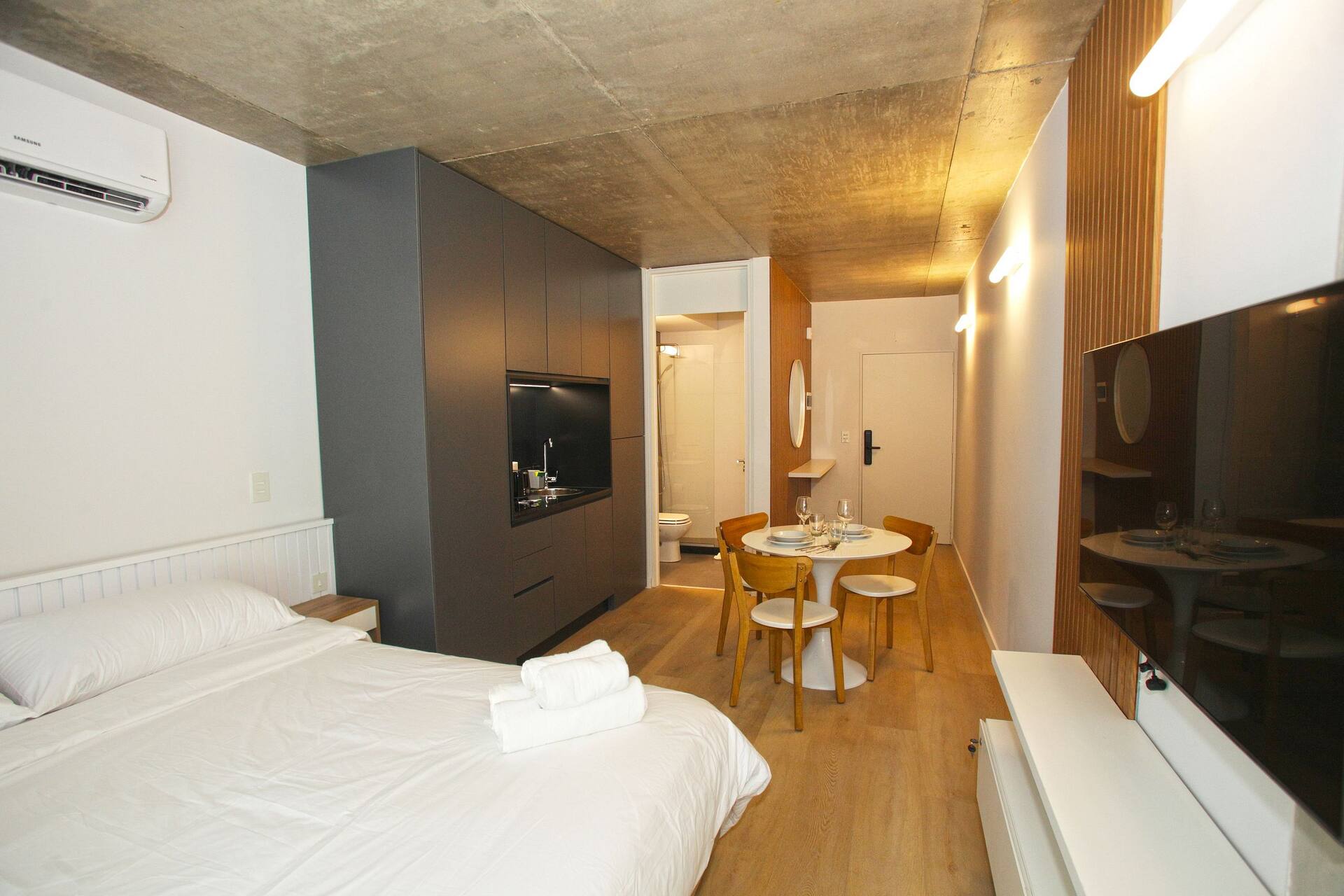 Studio apartment in Belgrano for up to 2 people