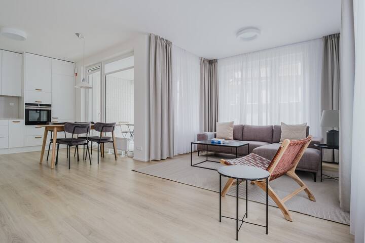 Blueground | Prague 7, furnished with balcony