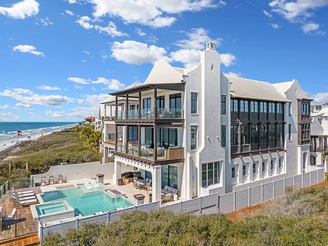 Gulf Front Sanctuary|Private Deeded Beach|Pool