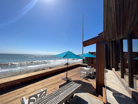 The Waves *Beach Front Home*