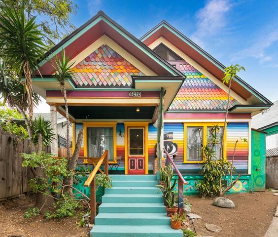 Whimsical Artist’s Retreat | Heated Pool + Spa