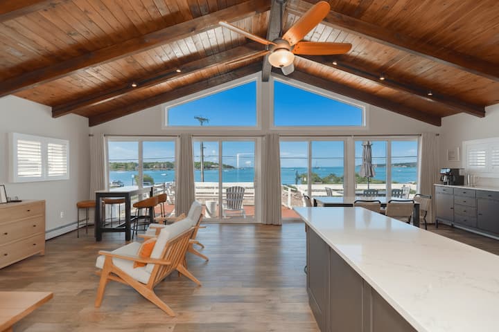 Niles Beach House: Beach And Boston Skyline Views! - Hammond Castle Museum