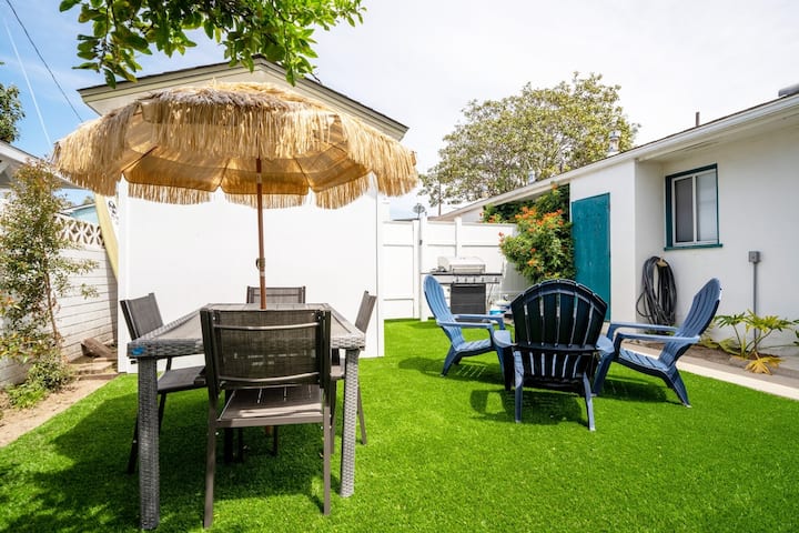 New Pacific Beach Surf Pad Bbq/fire Pit-sleeps 4 - Birch Aquarium at Scripps Institution of Oceanography