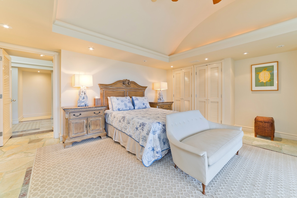 Top performing Airbnb: Puako Beach Luxury Oceanfront Home- 3 Guest Suites in Puako