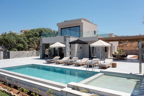 Nysa 1,Luxury villa,Private pool,Near Hersonissos